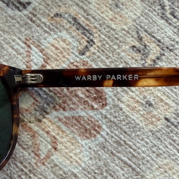 Warby Parker Tortoise Frame Limited Edition Percey W Sunglasses - Picture 5 of 5